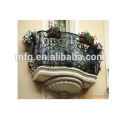 China suppliers new products Ornamental cast iron terrace safety/cast iron balconywindow railing for fence